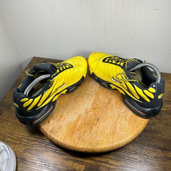 Nike Air Max Plus Frequency Pack Yellow Men's Size 8 Shoe AV7940-700 - Picture 5 of 9